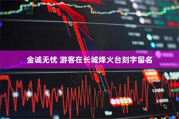 金诚无忧 游客在长城烽火台刻字留名